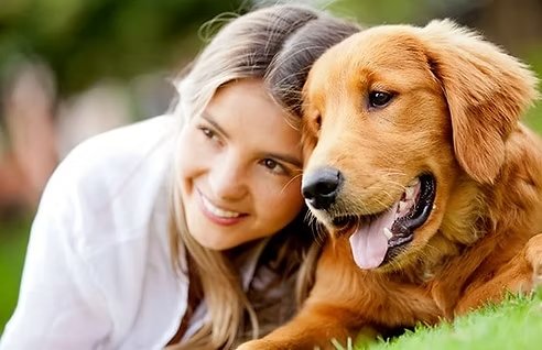 Pets @ Rest team with a beloved pet